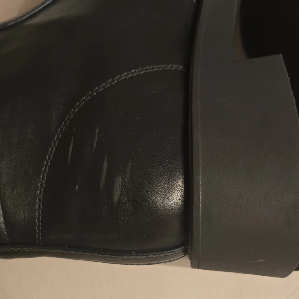 Kenneth Cole Black Quilted Combat Boots - Picture 9 of 16